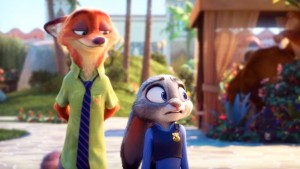 Zootopia hangs on! Zootopia Ginnifer Goodwin Judy Hopps Jason Bateman MovieSpoon.com